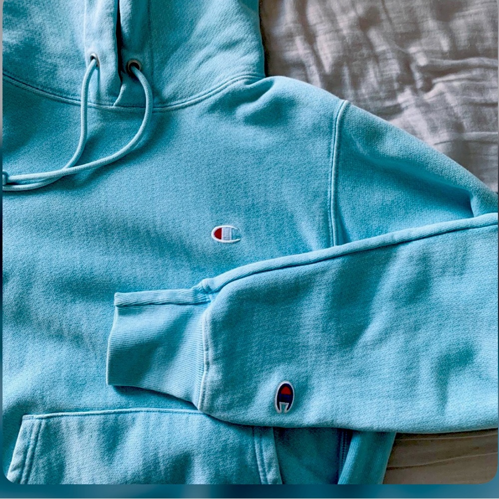 Champion Blue Hoodie